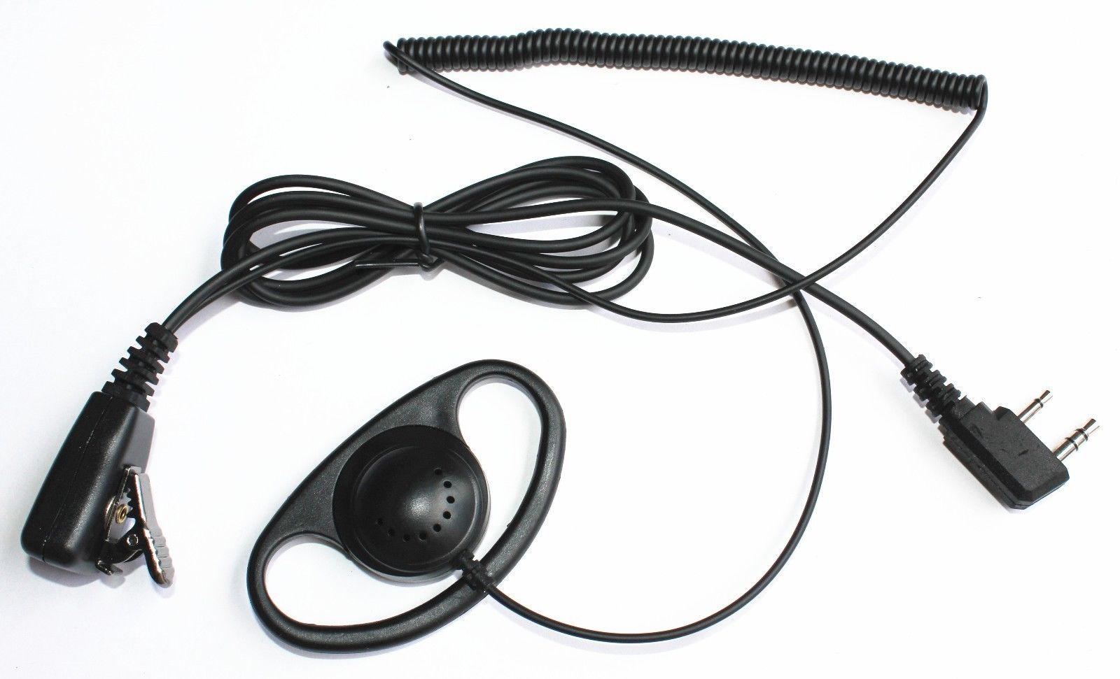 D Style Shape Headset Earpiece for ICOM IC-F3011 IC-F4011 Portable Radio