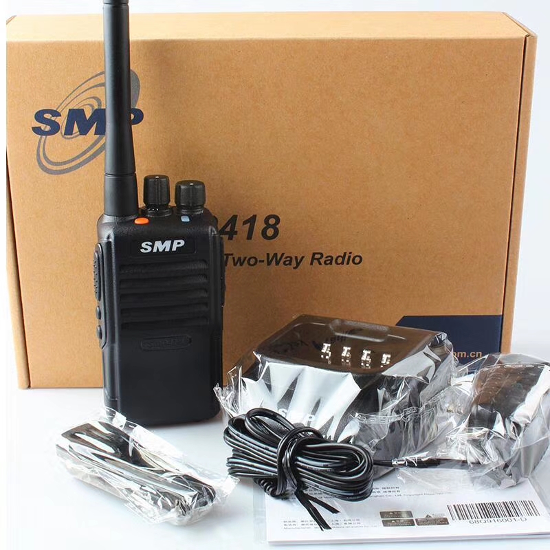 SMP418 Portable 2-Ways Radio 5Watt 16Channels uhf FM